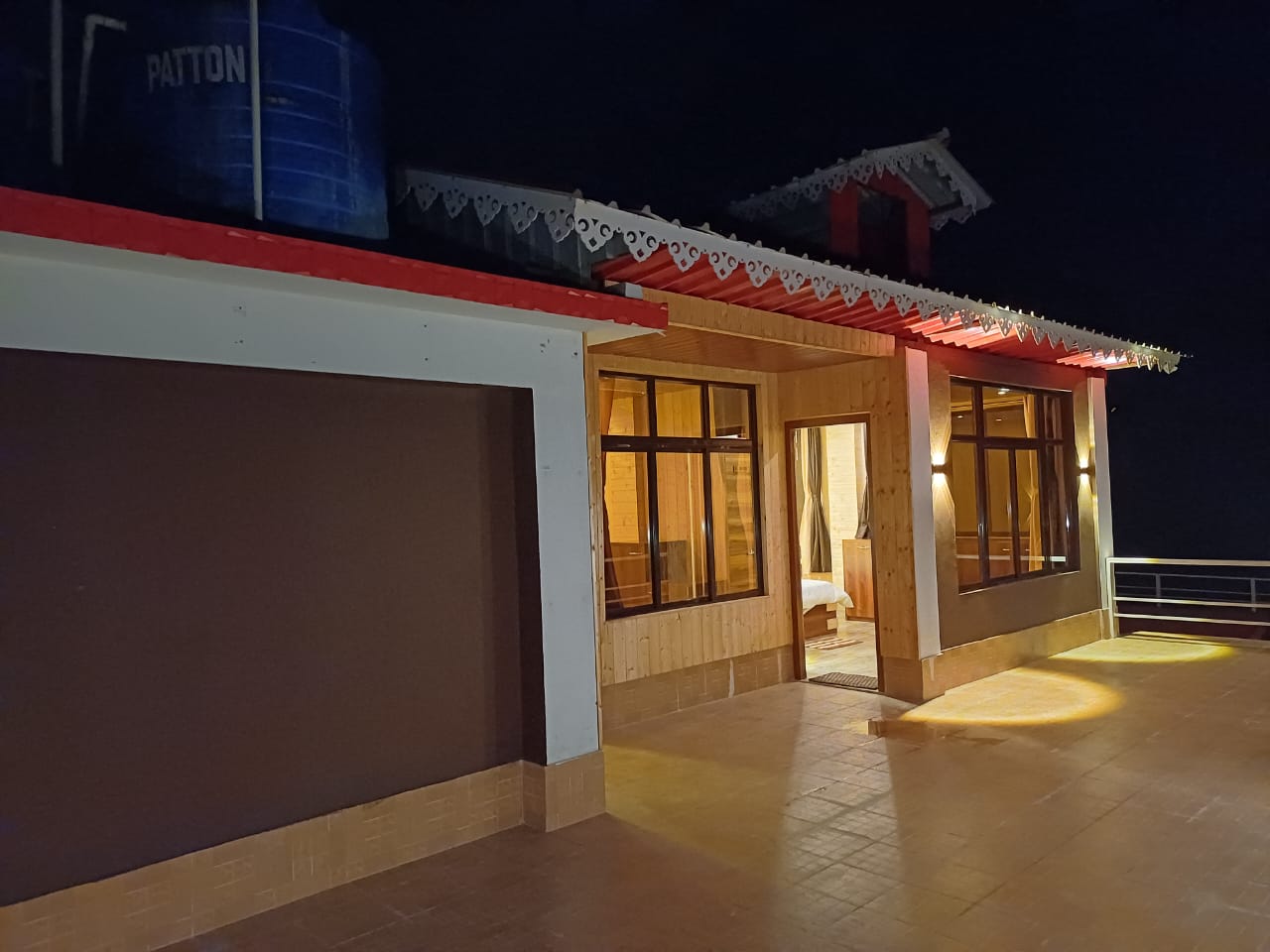 Cottage building exterior